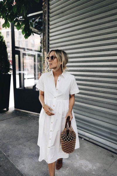 15+ Cotton Summer Dress Outfit Ideas | Fashion, Style, Little .