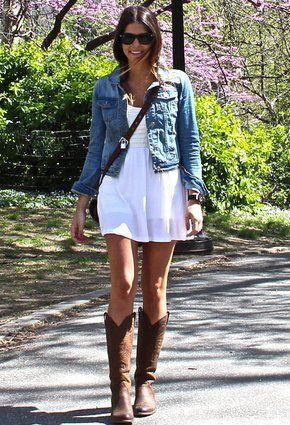 So, in love with this look :) All about the cowboy boots these .