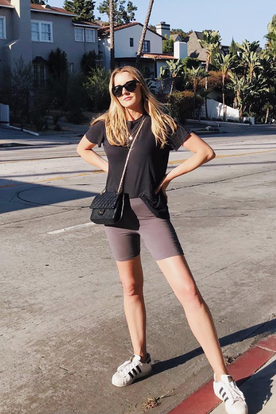 15 Reasons to Give Bike Shorts a Try | Athleisure outfits summer .