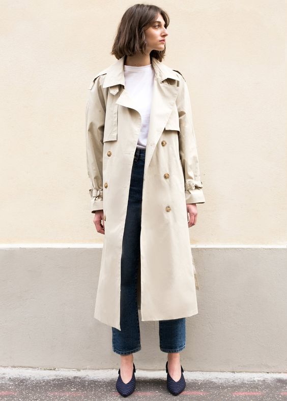 Double-breasted Trench Classic jacket