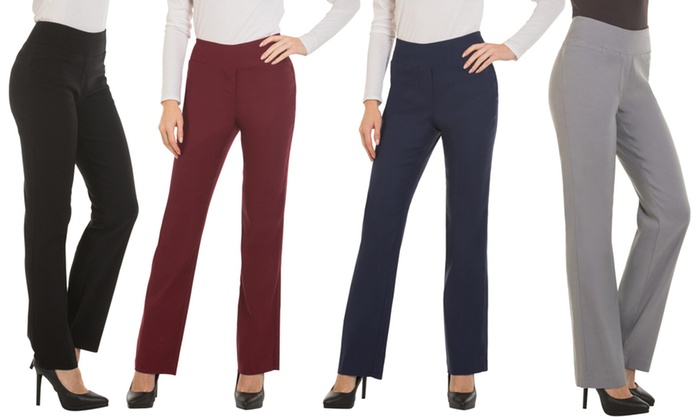 Red Hanger Women's Stretchy Dress Pants | Group