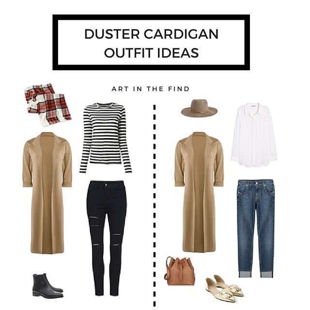 How to Wear a Duster Cardigan - Art in the Find | Duster cardigan .