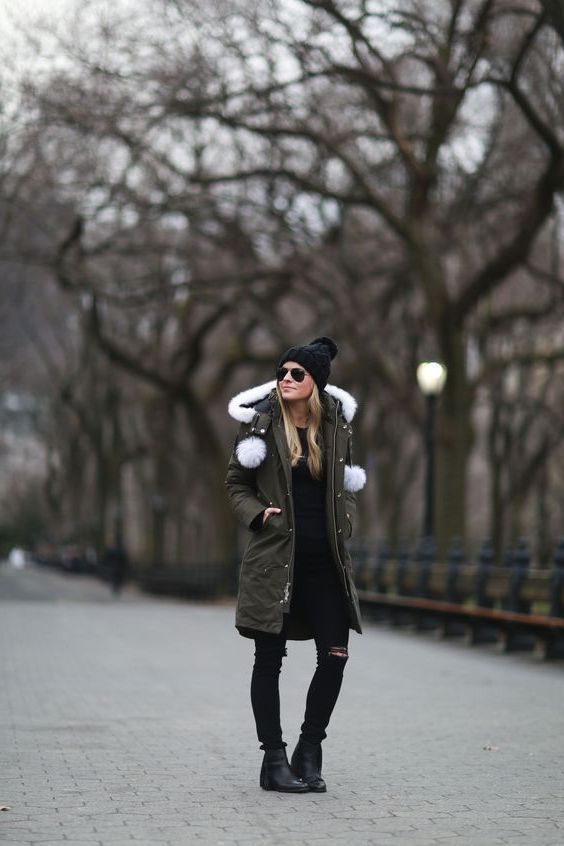 Fur Lined Boots Outfit Ideas – kadininmodasi.org in 2020 | Womens .