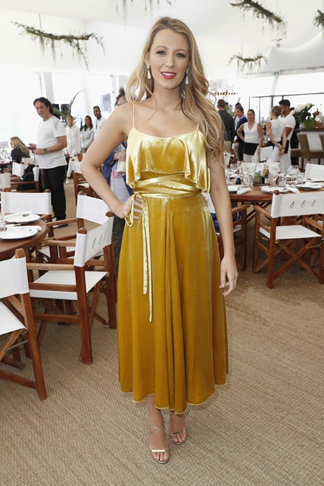 golden yellow summer dress