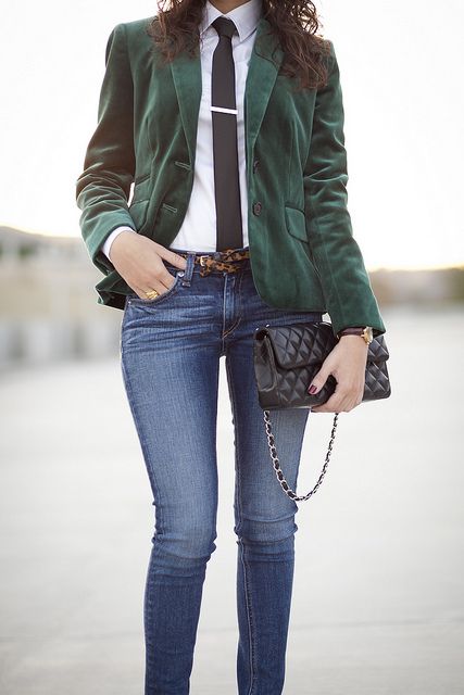 Green Velvet - Alterations Needed | Velvet jacket outfit, Green .