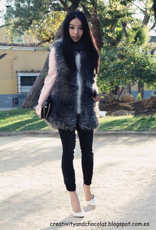 Style Guide: How to wear Faux Fur vest? | Fab Fashion F