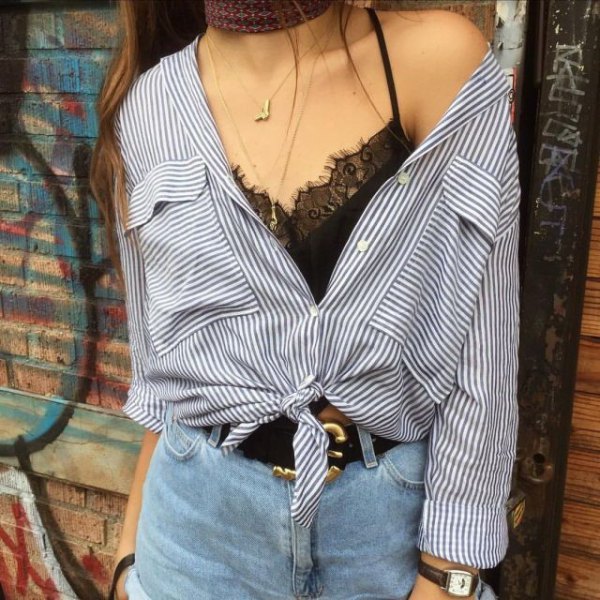 How to Style Black Lace Bralette: Top 15 Outfit Ideas - FMag.c