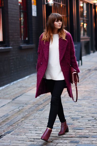 Berrylicious | Women's Look | ASOS Fashion Finder | Coat outfits .