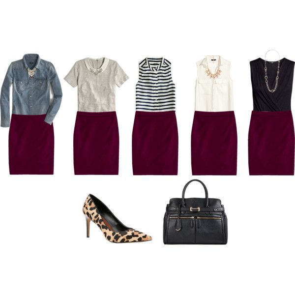 Designer Clothes, Shoes & Bags for Women | SSENSE | Pencil skirt .