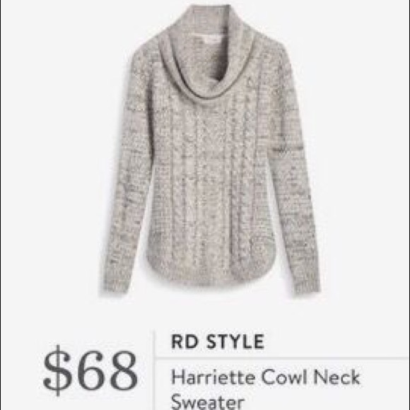 RD Style Sweaters | Stitch Fix Harriette Cowl Neck Sweater | Poshma