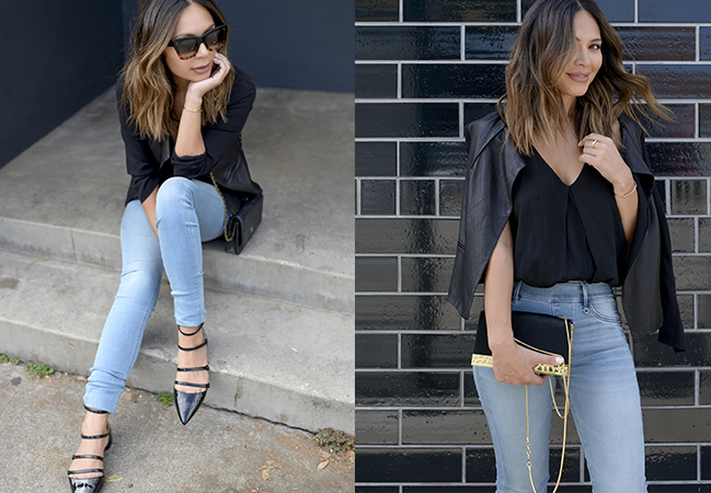 How to Style Light Wash Denim - Life With