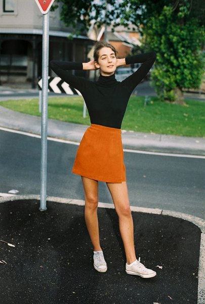 How to Style Orange Skirt: 15 Colorful & Creative Outfit Ideas .