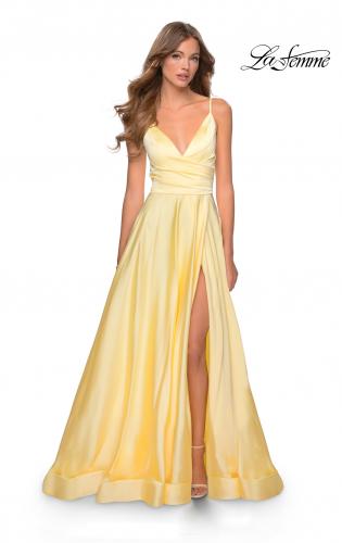Yellow Evening Dresses | La Fem