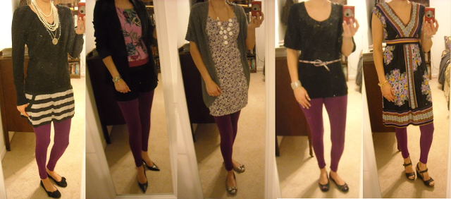 purple legging outfit ideas | Outfits with leggings, Purple .