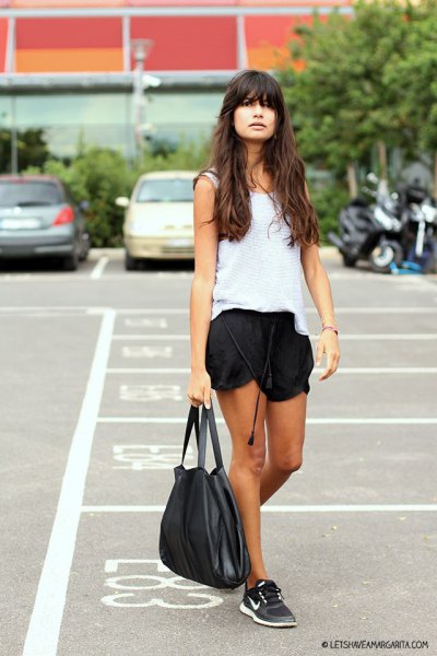 How to Style Silk Shorts: 15 Simple & Chic Outfit Ideas - FMag.c