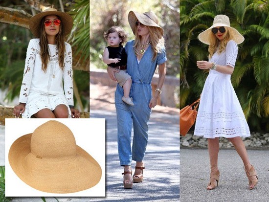 Straw Hat Outfits - 25 Ways To Wear A Straw Hat This Summ