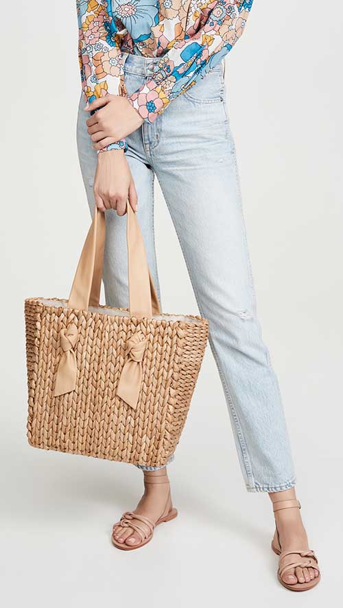 22 Best Straw Tote Bags On Trend For Summer! | Candie Anders