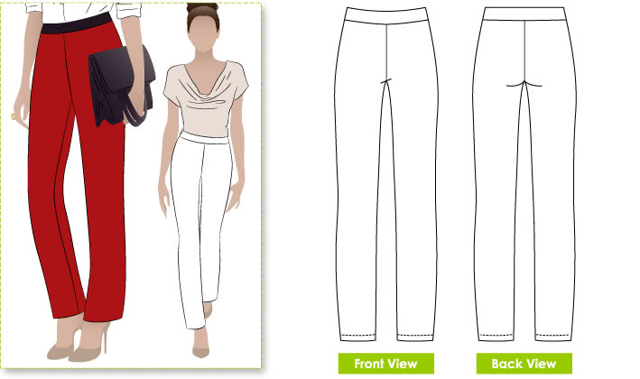 Barb's Stretch Pant Sewing Pattern – Pants & Shorts Sewing .