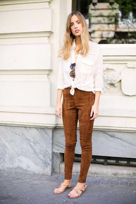 Everyone's Wearing: Suede Pants – Closetful of Clothes | Outfits .