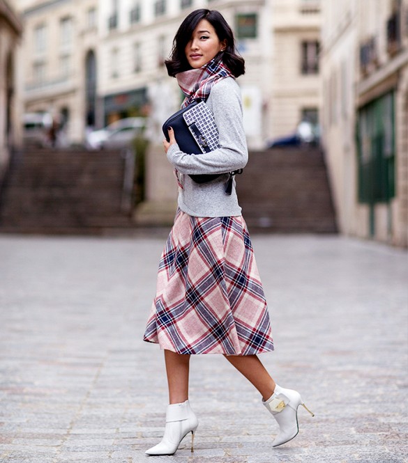 How To Style: Plaid & Tartan Skirts 2020 | FashionGum.c