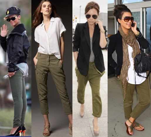 Confidence Completes Any Look | Army green pants outfit, Green .