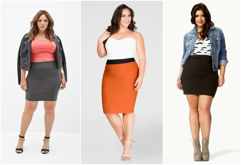 7 Ways to Style a Bandage Skirt for Plus Size | Makeupandbeauty.c