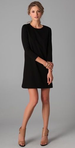 Tibi Long Sleeve Dress | Fashion, Clothes, Little black dre