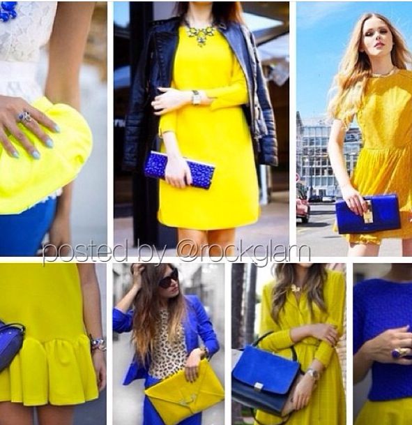 Yellow and blue outfits | Yellow outfit, Blue outfit, Cute outfi