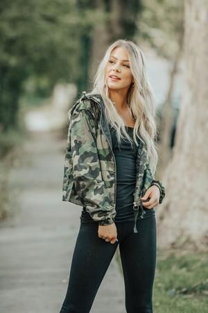 Don't Look Camo Windbreaker | Outerwear sweater, Clothes for women .