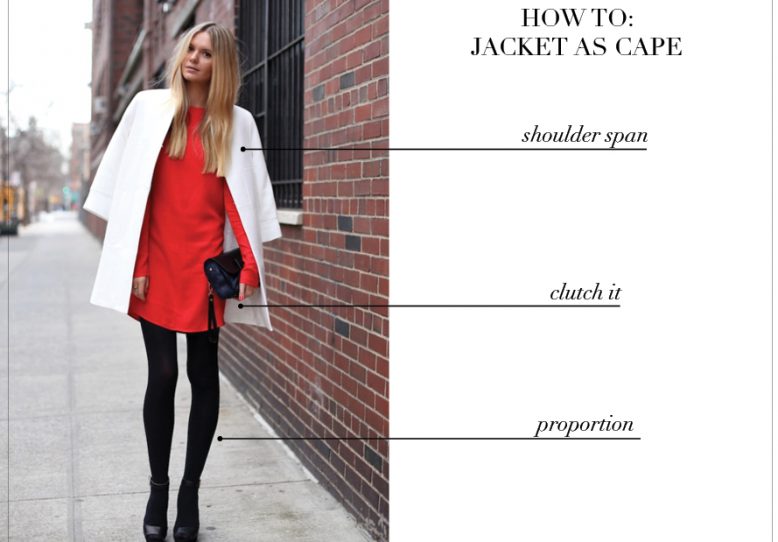 How to: Jacket as Cape | Collective G