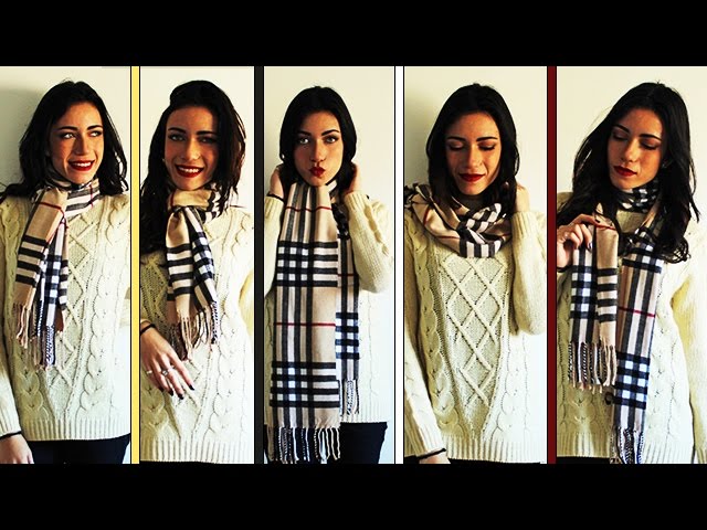 5 Ways To Wear A Cashmere Scarf - MoonCats Review .