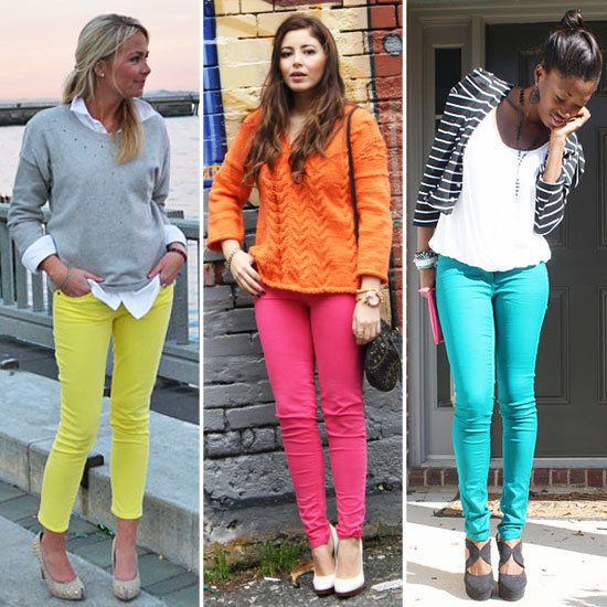 How To Wear Colored Jeans – Chic Combination Ideas 2020 .