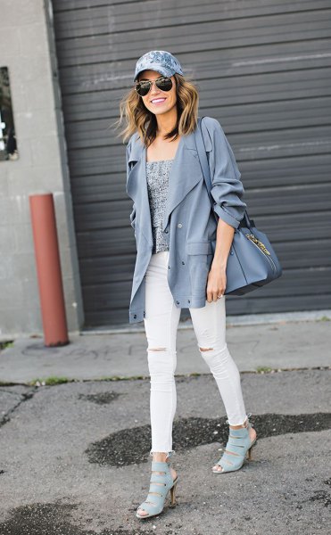 How to Wear Denim Hat: 15 Stylish Outfit Ideas for Ladies - FMag.c