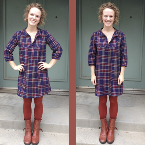 enJOY it by Elise Blaha Cripe: my flannel dres