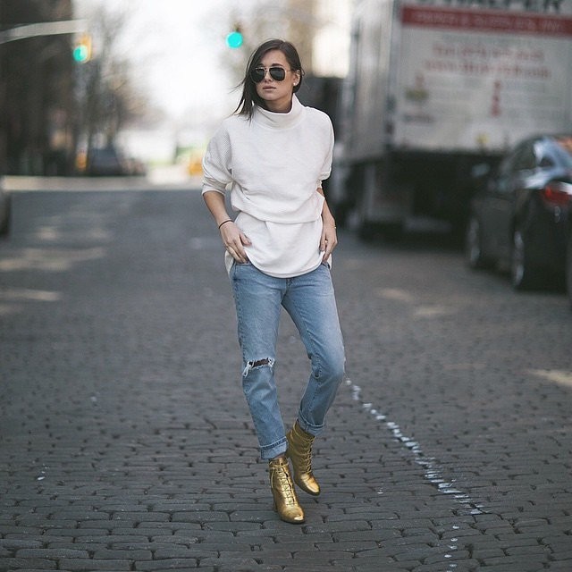 How to Wear Gold Booties (Without Looking Like You're Headed to .