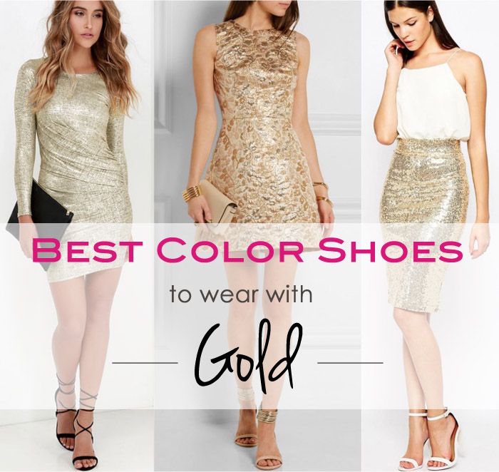 Get Golden! What Color Shoes to Wear with a Gold Dress or Skirt .