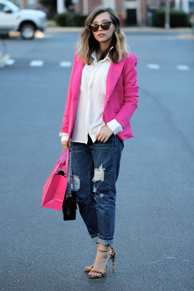 Hot Pink Blazer - How to Wear and Where to Buy | Chictop