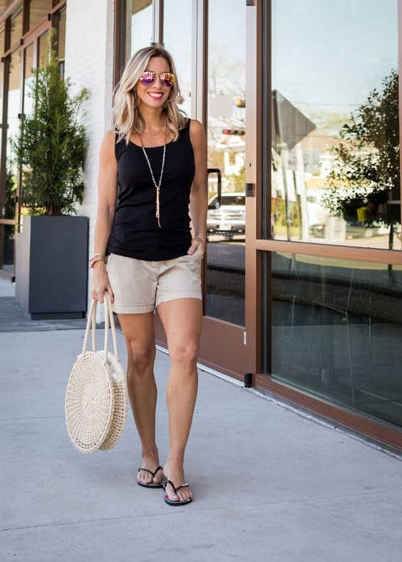 How to Wear Khaki Shorts For Women: Perfect Outfits To Try Now .