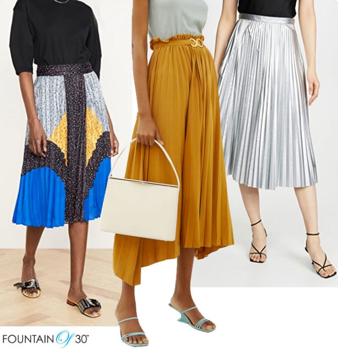 How to Wear Pleats When You Are Over 40 - fountainof30.c