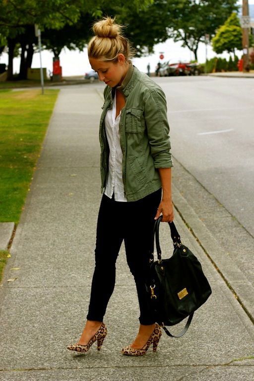 20 Style Tips On How To Wear Military or Utility Jackets .