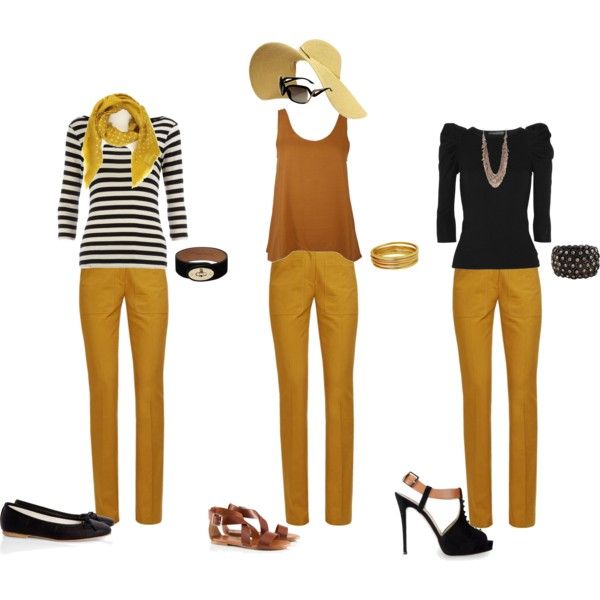 bren33 | Colored jeans outfits, Yellow jeans outfit, Yellow pants .