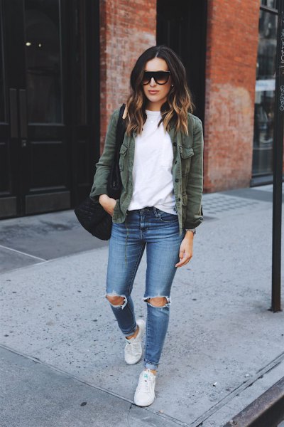 How to Wear Olive Jacket: 15 Refreshing & Stylish Outfits for .