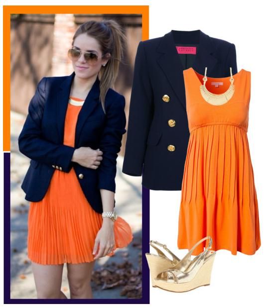 25 Ideas to Wear Maxi Dress Outfits - Be Modish | Orange dress .
