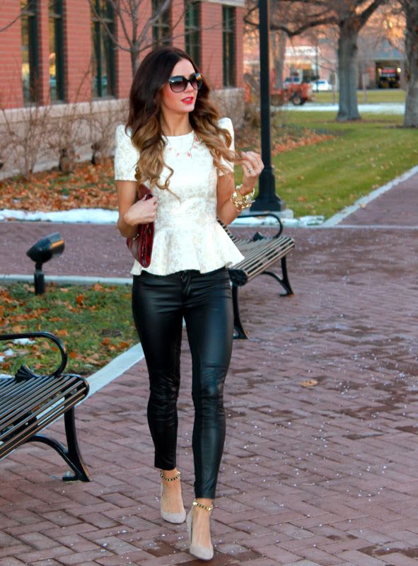 The Best Things In Life | Fashion, Skinny leather pants, Wom