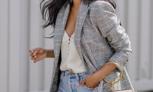 Currently Trending: How to Style a Plaid Blazer (and Which Ones to .