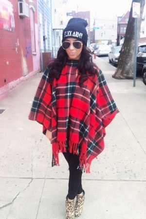 Plaid Poncho - How to Wear and Where to Buy | Chictop