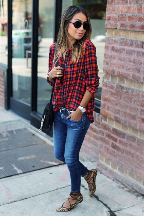 14 Ways to Wear Your Favorite Plaid Shirt This Winter | How to .