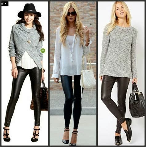 How To Wear Pleather Leggings Yahoo Image Search | Outfits with .