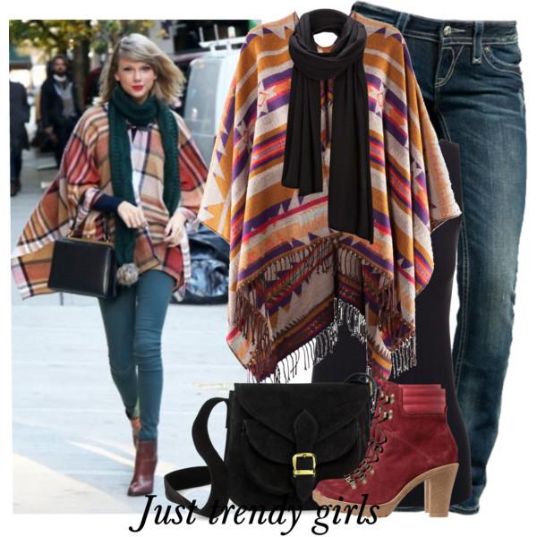 Ponchos For Trendy Chic Look | | Just Trendy Gir