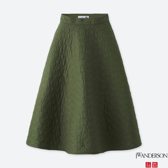 WOMEN J.W.Anderson Quilted Skirt - Shorts & Skirts - BOTTOMS .